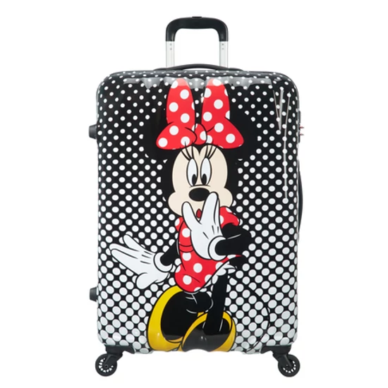 American Tourister Disney Legends Minnie PolkaDots Spinner bőrönd 75 cm-es