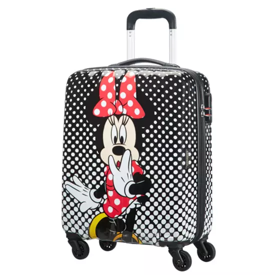 American Tourister Disney Legends Minnie Polka Dot Spinner bőrönd 55 cm-es 
