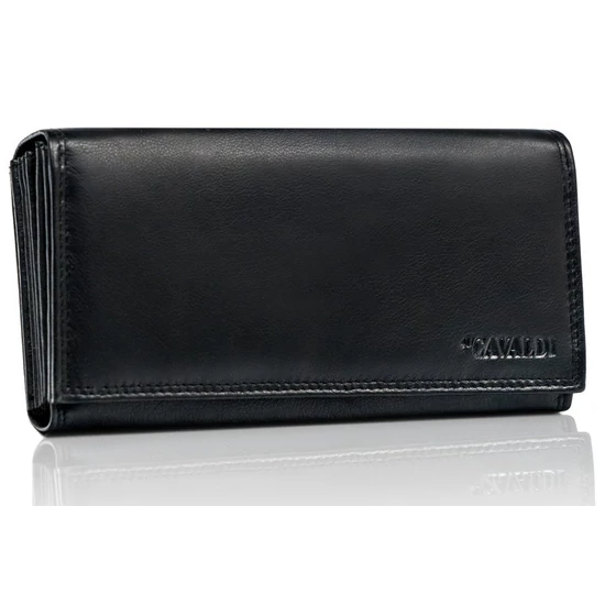 Cavaldi valódi bőr brifkó pincér Pénztárca