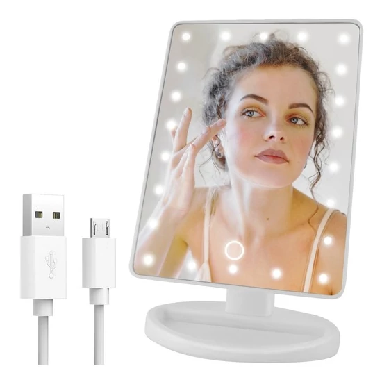 LED-es Sminktükör