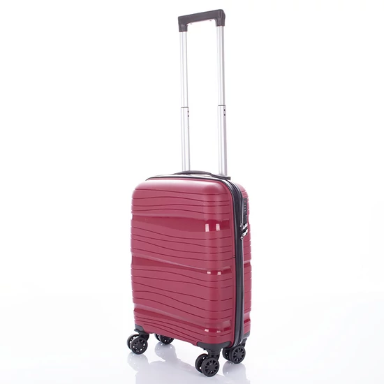 Travelway Strapabíró Polipropilén Kabin Bőrönd 50 cm kivehető kerékkel