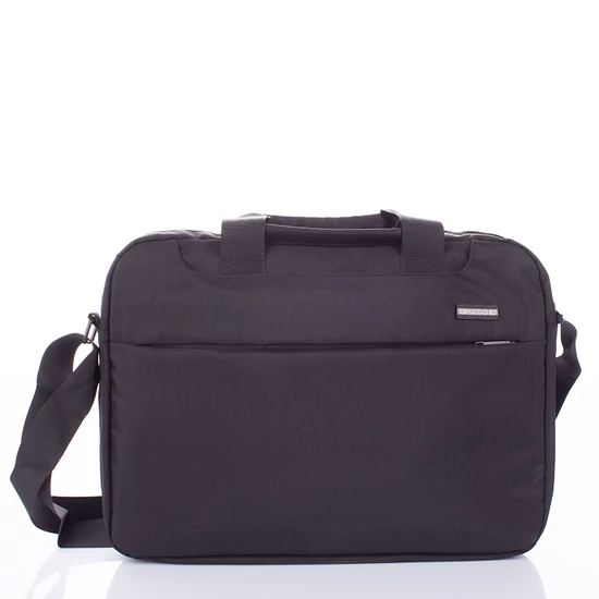 Fekete üzleti táska laptoptartóval 