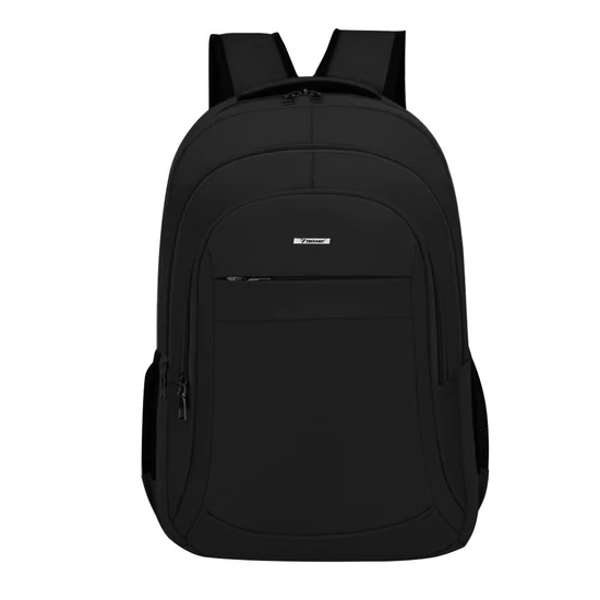 Laptoptartós Hátizsák fekete színben 
