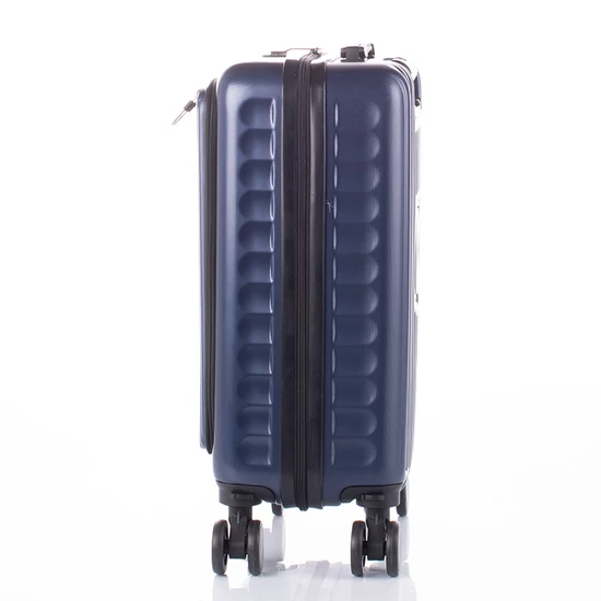 Kabin méretű bőrönd laptoptartóval TSA zárral 55 x 35 x 23 cm pohártartó résszel