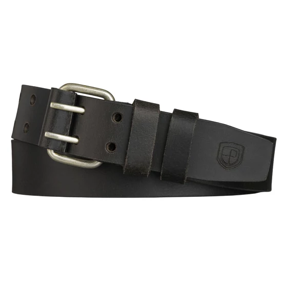 Valódi bőr duplacsatos férfi öv 95 cm-től 135 cm-ig