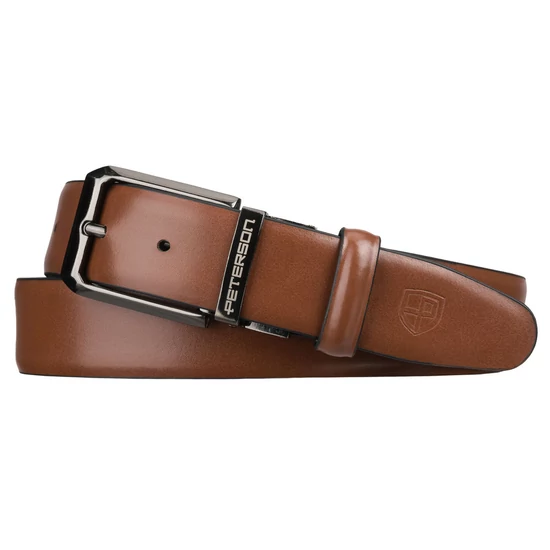 2 az 1-ben elegáns valódi bőr férfi öv 95 cm-től 135 cm-ig