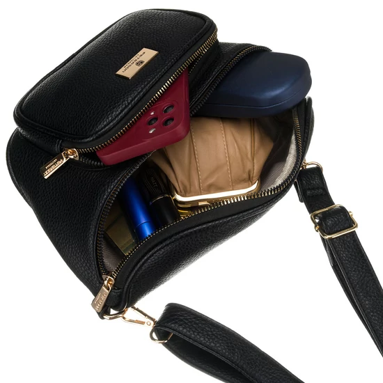 Peterson Crossbody női oldaltáska fekete színben