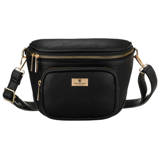 Peterson Crossbody női oldaltáska fekete színben
