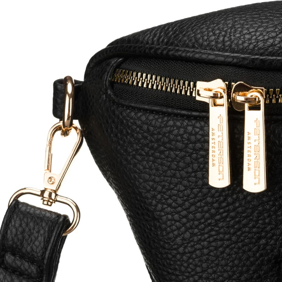 Peterson Crossbody női oldaltáska fekete színben
