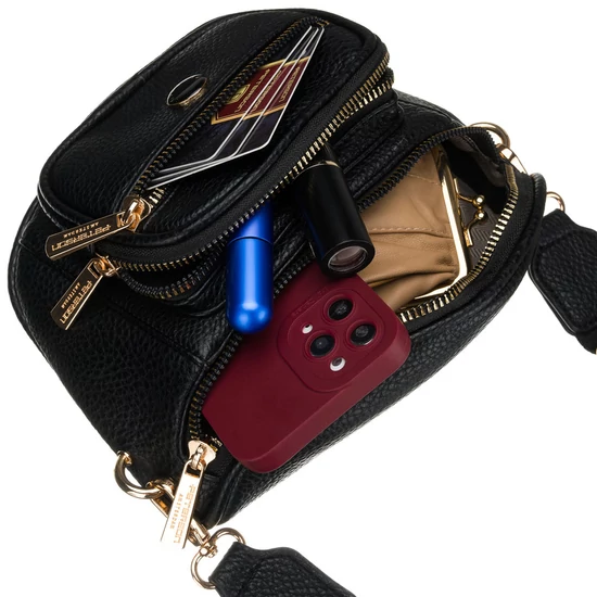 Peterson Crossbody női oldaltáska fekete színben
