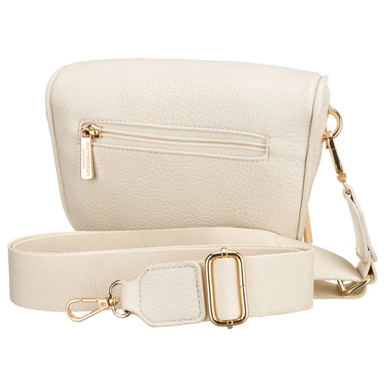 Peterson Crossbody női oldaltáska világos bézs színben