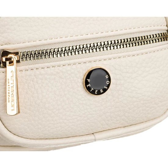 Peterson Crossbody női oldaltáska világos bézs színben
