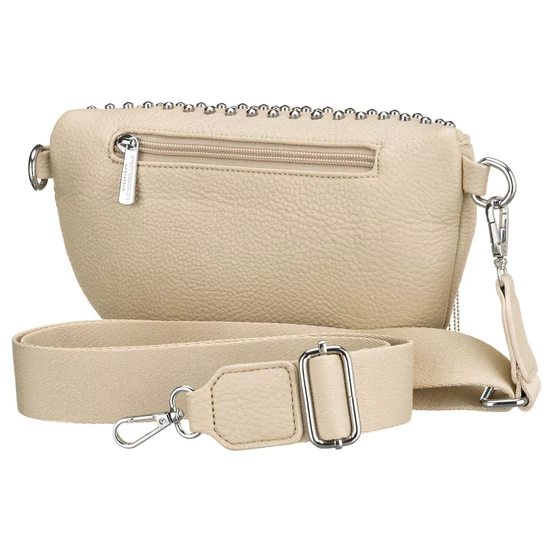 Peterson Crossbody női oldaltáska bézs színben