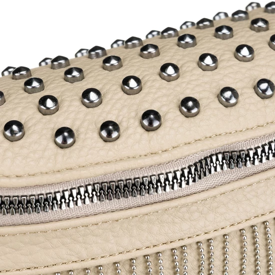 Peterson Crossbody női oldaltáska bézs színben
