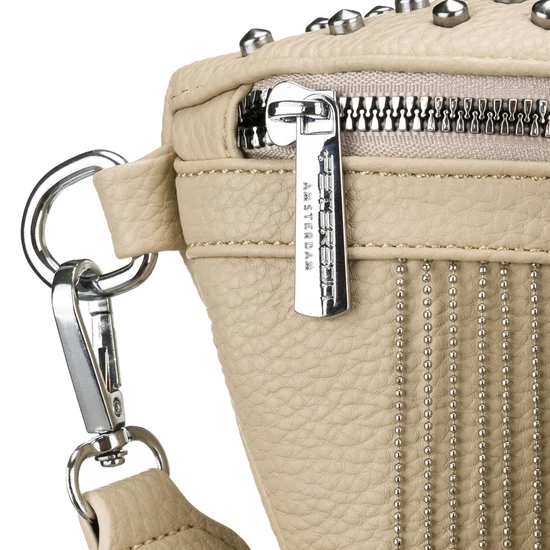 Peterson Crossbody női oldaltáska bézs színben