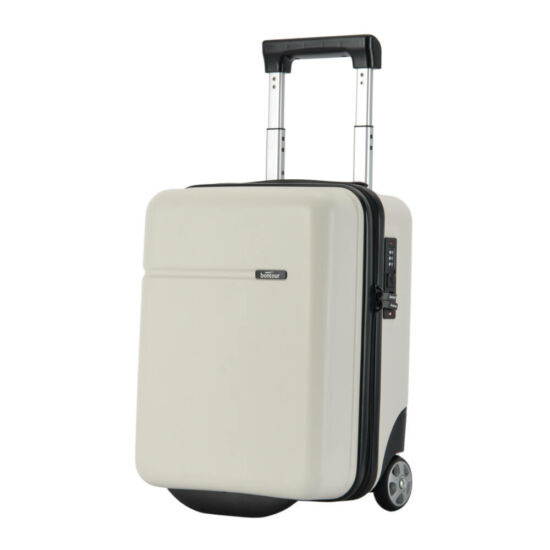 Bontour Bőrönd kabin méret Fehér színben WIZZAIR járataira ingyenesen felvihető (40 x 30 x 20 cm)