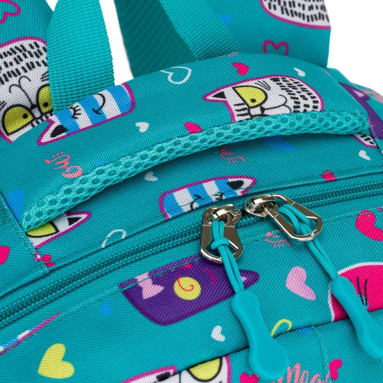 Peterson ergonomikus iskolatáska gyerekeknek – élénk mintás és könnyű kivitel