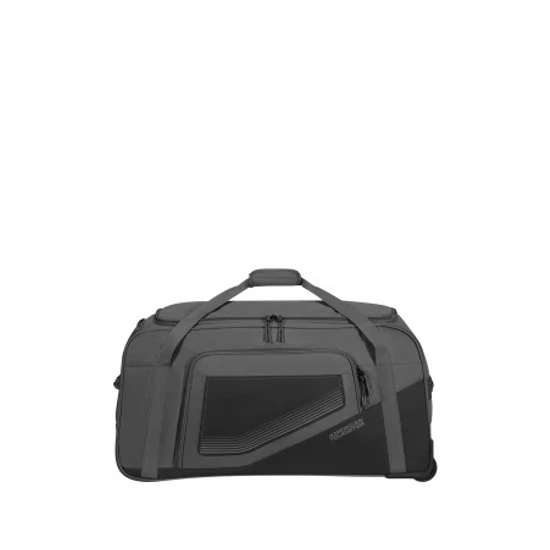 American Tourister CITY RACER DUFFLE/WH L BLACK Gurulós Sporttáska/Utazótáska