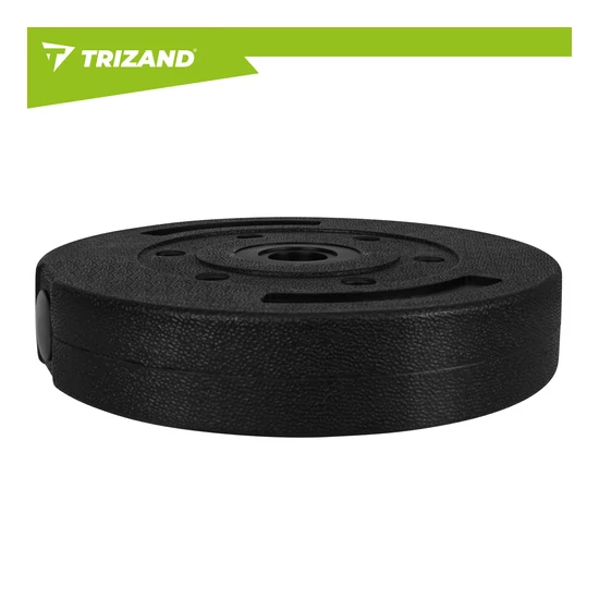 Súly 5 kg Trizand 4 darabos bitumenes súlyzólap készlet súlyzókhoz és rudakhoz