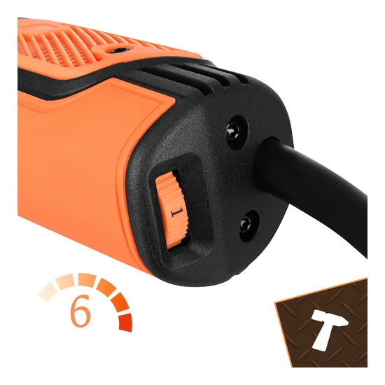 900 W-os Bigstretch kettős működésű autópolírozó, DA 125/150 mm sebességszabályozással