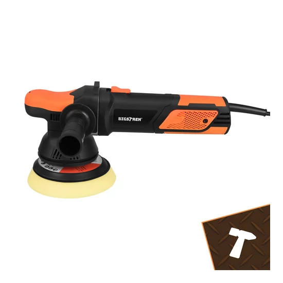 900 W-os Bigstretch kettős működésű autópolírozó, DA 125/150 mm sebességszabályozással