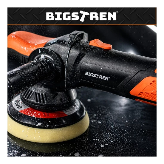 900 W-os Bigstretch kettős működésű autópolírozó, DA 125/150 mm sebességszabályozással