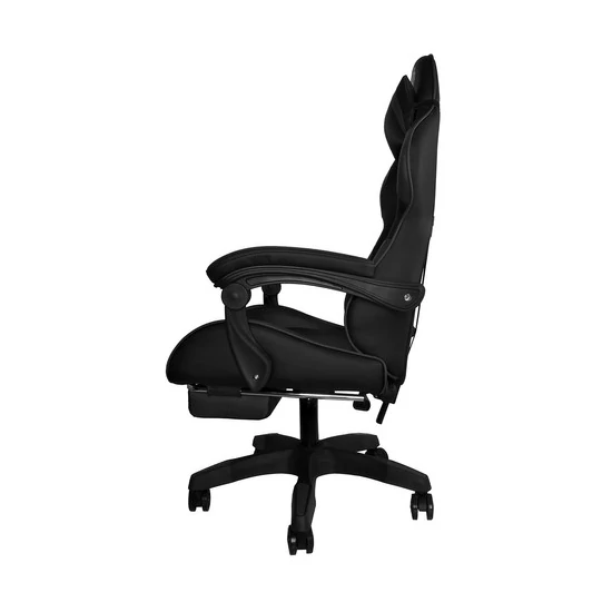 Kényelmes Gamer szék lábtartóval és derékpárnával Kedvező áron