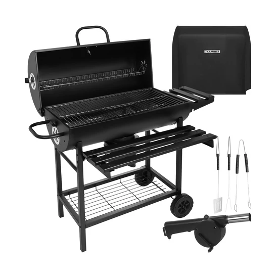 Kerti grillsütő 108x67x96cm