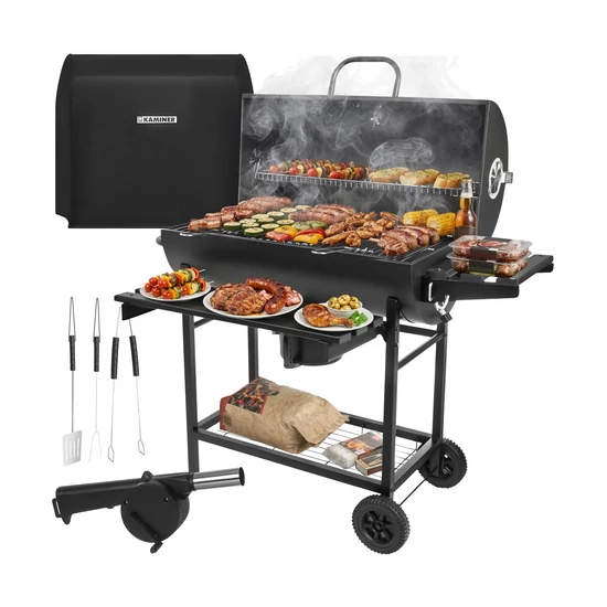 Kerti grillsütő 108x67x96cm