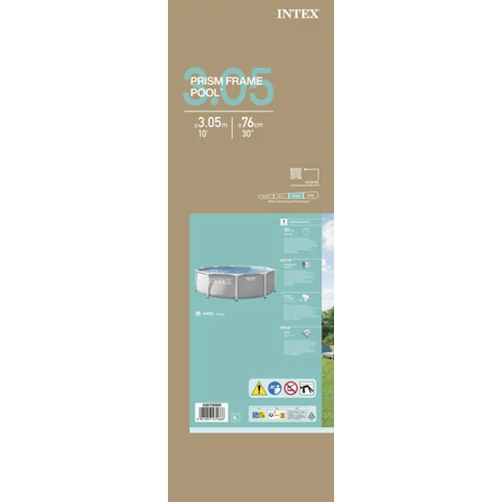 INTEX Nagy kerti medence kerettel 305 x 76 cm 4485L