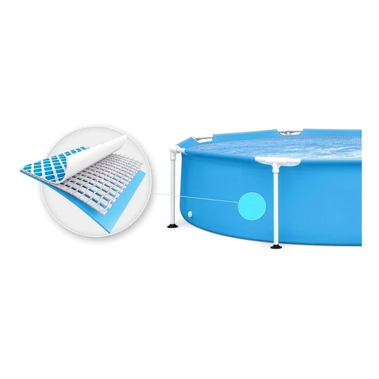 Bestway Nagy Fémvázas medence 244x51 cm 1820 l Intex 28205NP