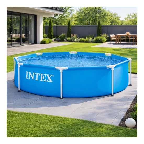 Bestway Nagy Fémvázas medence 244x51 cm 1820 l Intex 28205NP