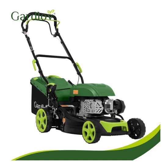 Benzines fűnyíró meghajtással, erős motorral, 40,6 cm vágási szélességgel + mosó funkcióval + olajozással