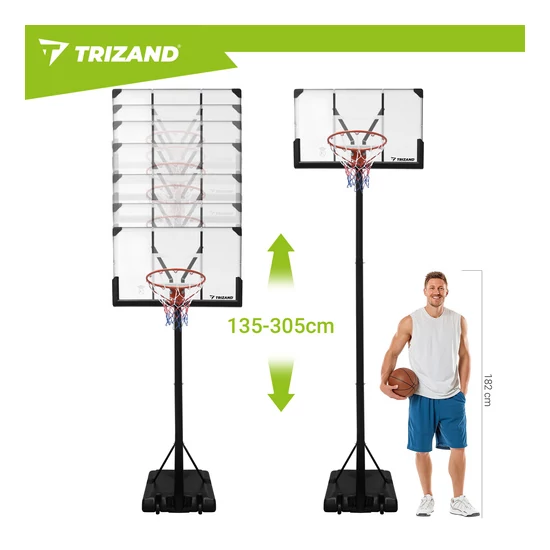 Állítható kosárpalánk 305 cm