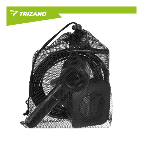 TRIZAND 8000mAh hordozható kempingzuhany LED kijelzővel IPX8