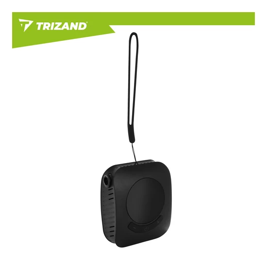 TRIZAND 8000mAh hordozható kempingzuhany LED kijelzővel IPX8