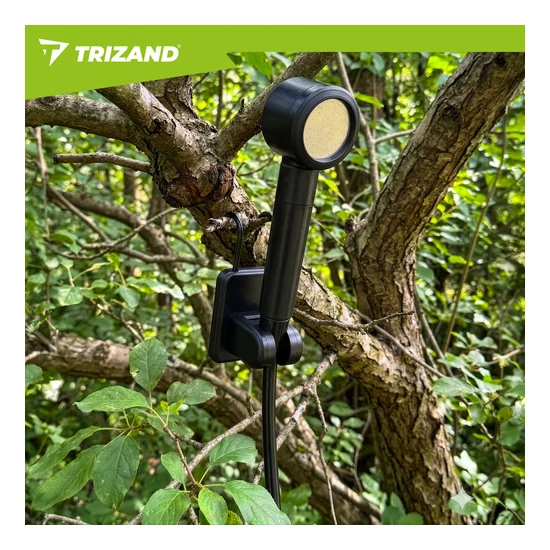 TRIZAND 8000mAh hordozható kempingzuhany LED kijelzővel IPX8