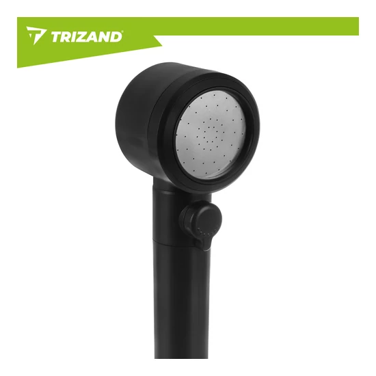 TRIZAND 8000mAh hordozható kempingzuhany LED kijelzővel IPX8