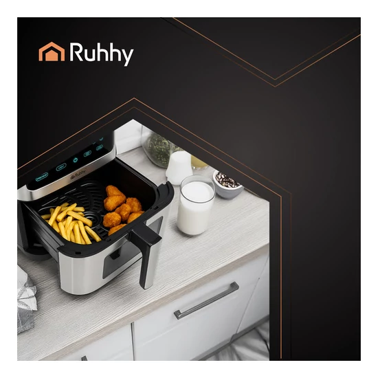 Air Fryer XXL 8 Liter olajmentes sütő