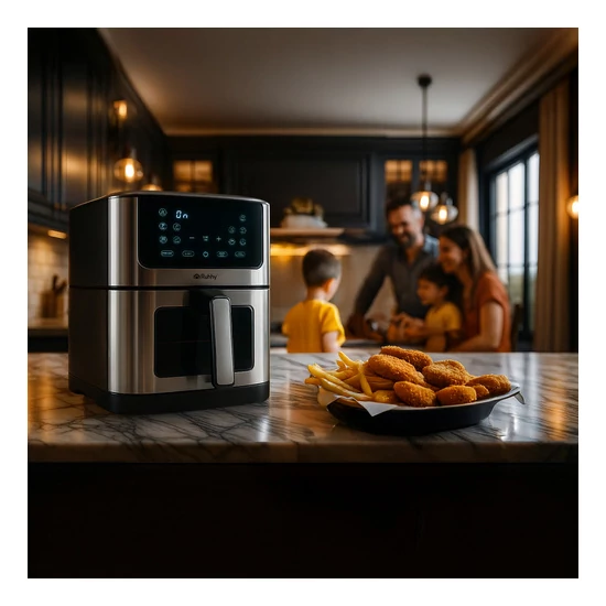 Air Fryer XXL 8 Liter olajmentes sütő