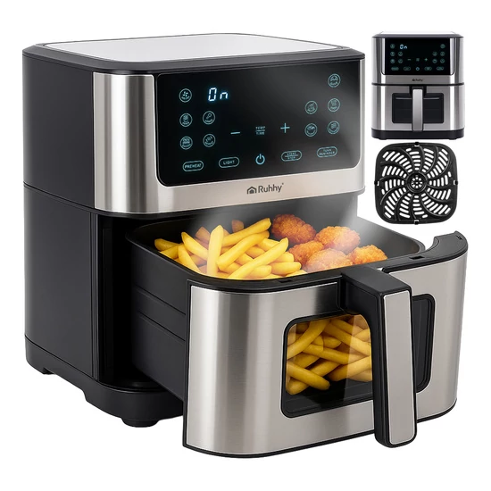 Air Fryer XXL 8 Liter olajmentes sütő