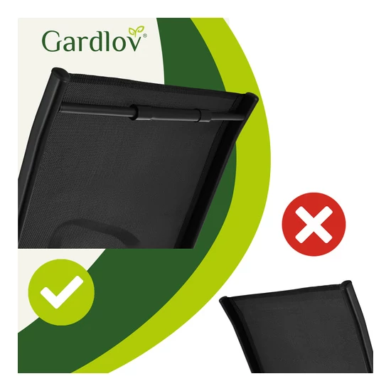 GARDLOV  Kerti szék szett - 2 darab