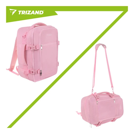 Vízálló 3-funkciós kézipoggyász hátizsák / válltáska – Wizz Air és Ryanair kompatibilis 40x30x20 cm