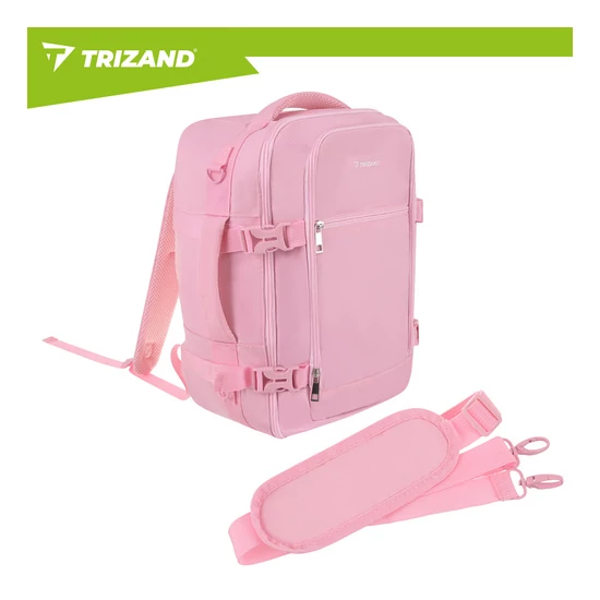 Vízálló 3-funkciós kézipoggyász hátizsák / válltáska – Wizz Air és Ryanair kompatibilis 40x30x20 cm