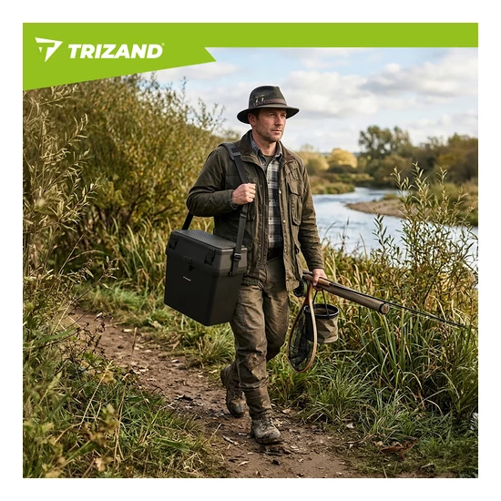 Trizand horgászláda ülésrendező 38×34×21 cm hosszúpánttal