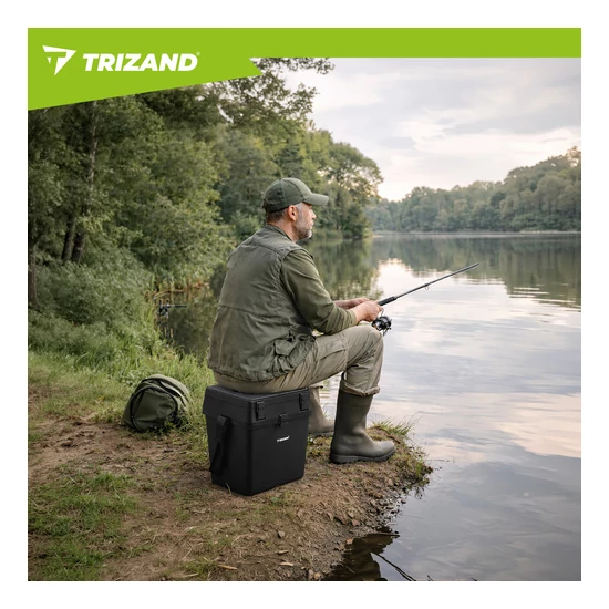 Trizand horgászláda ülésrendező 38×34×21 cm hosszúpánttal