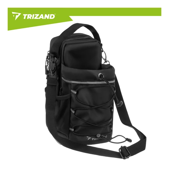 TRIZAND 4,5 literes mágneses sporttáska edzőterembe, rendezővel palacknak ​​és telefonnak