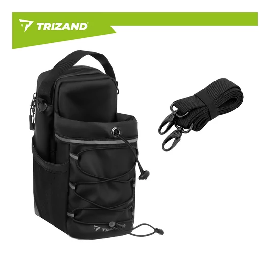 TRIZAND 4,5 literes mágneses sporttáska edzőterembe, rendezővel palacknak ​​és telefonnak