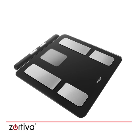 Zortiva Analitikai bluetoothos fürdőszobamérleg
