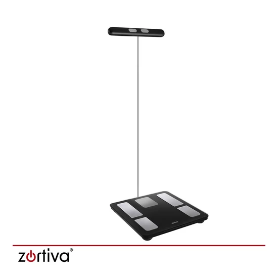 Zortiva Analitikai bluetoothos fürdőszobamérleg